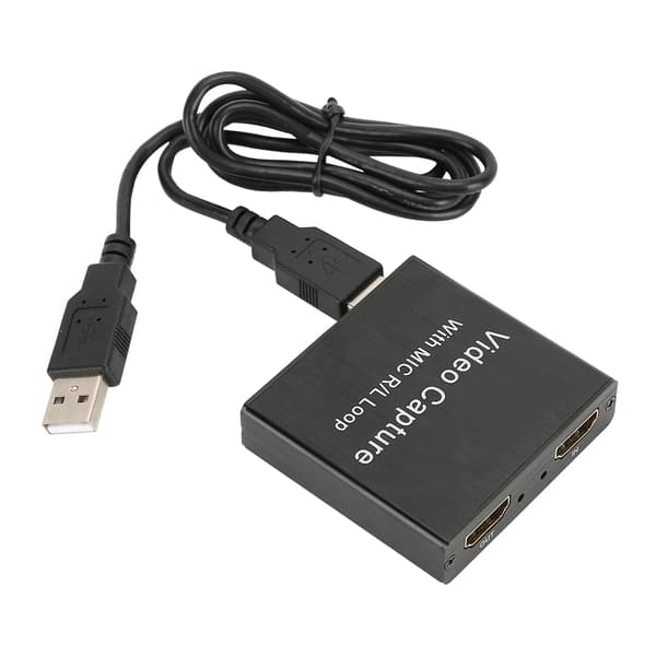 Videoinspelningskort USB2.0 HDMI Loop-Out Stöd 4K Elektronisk Utrustning 0.4a 5V DC