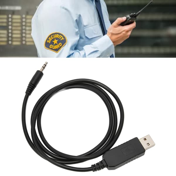 USB-programmeringskabel Effektivt bilradio-programmeringskabel til QYT KT‑8900 KT‑8900R KT‑7900D KT‑980PLUS KT‑790 PLUS