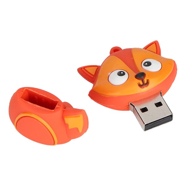 USB-minne Söt tecknad djur USB2.0 minnessticka Pendrive för barn studenter presenter 128GB