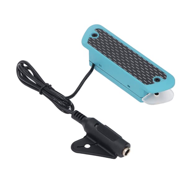 Akustisk Gitarr Pickup Volym Tonkontroll 6.35mm Plugg 3mm Kabel Passiv Magnetisk Ljudhåls Pickup