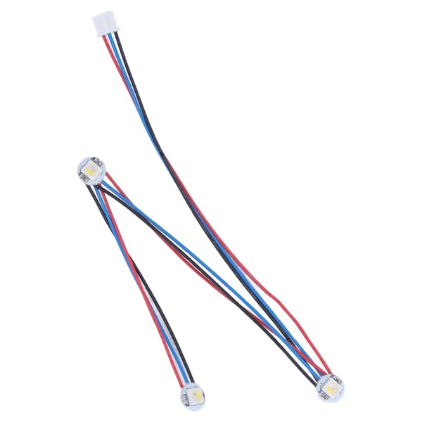 RGBW Mini-knap PCB LED med PTFE-ledning Hotend Lysstribe til Voron 2.4 Stealthburner 3D-printer 5V