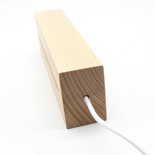 Desktop Lysende Memo Note Board Plug In LED Lampe Base DIY Graffiti Akryl Besked Natlys