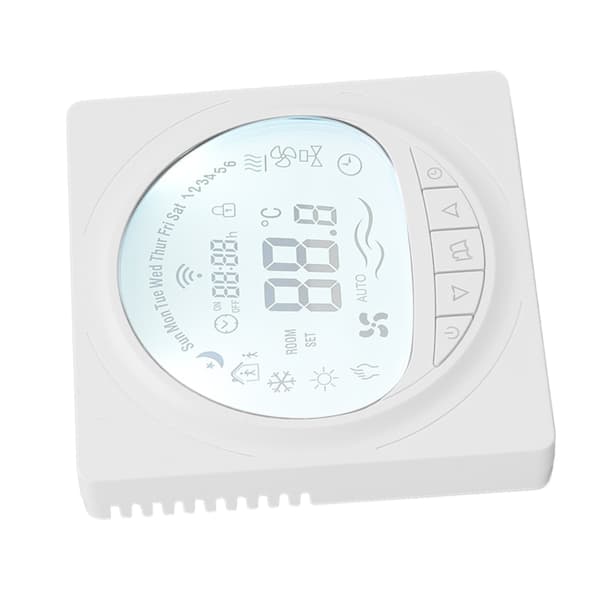 Golvvärmetermostat programmerbar stor LCD-display VVS-temperaturregulator med 485-kommunikation 220V