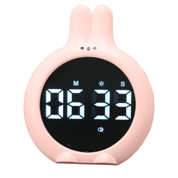 Söt multifunktionell digital timer med magnet, hög precision för barnläxor, matlagning och sport