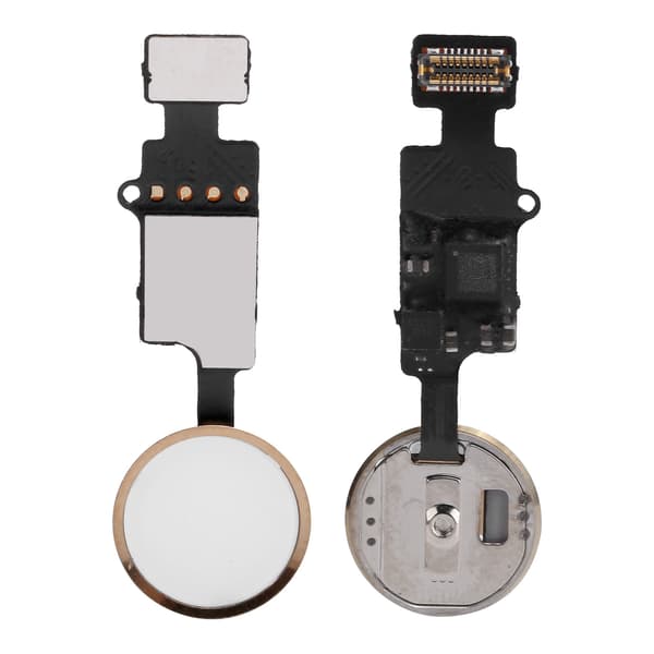 Hemknapp Huvudknapp Flexkabelmodul Ersättning för iPhone 7/7 Plus/8/8 Plus Guld