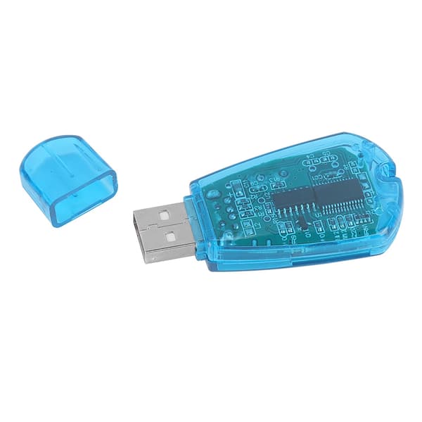 Mobiltelefon SIM-kortlæser USB-kopieringsbackup-læser med CD til QQ/ICQ/MSM/PC-computer