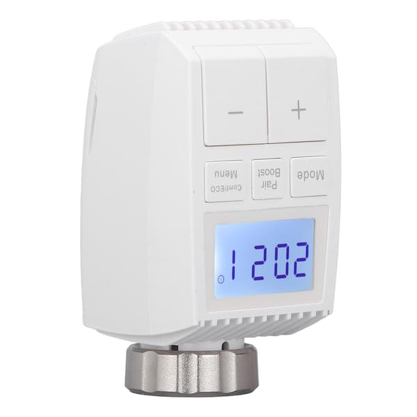 Intelligent Radiatortermostat Appkontroll Digital Temperaturregulator för Bluetooth för Tuya Smart Home APP (utan batterier)