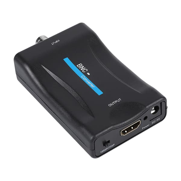 BNC til High Definition Multimedia Interface Konverter Skærm HD 1080P 720P Videoadapter Overvågningsmonitor