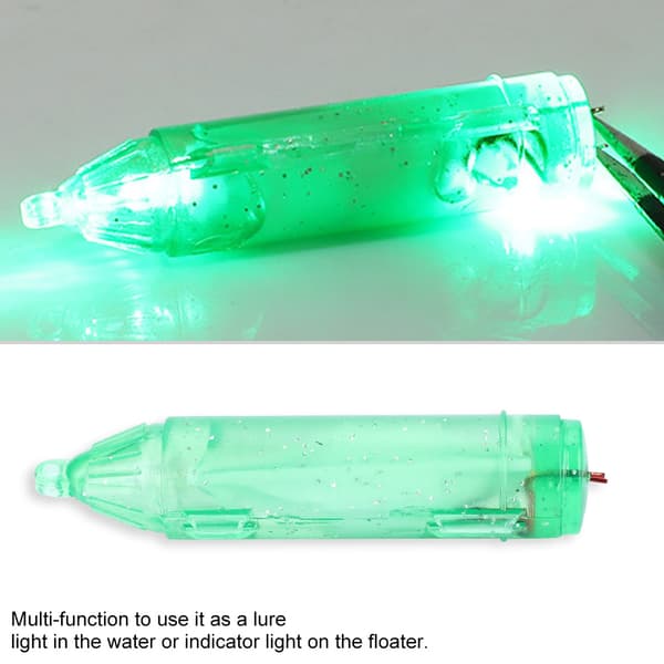 Mini LED dybhavs undervandsfiskeblink til blæksprutter og fisk (grøn)