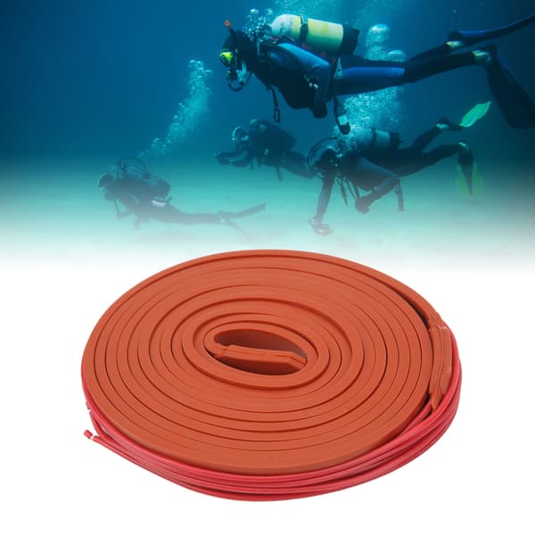 24V DC 120W Silikonvärmedyna, Vattentät Flexibel Termostatrem för Luftkompressor