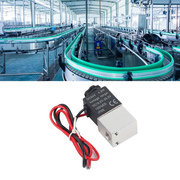 2-vägs normalt öppen magnetventil 2V025-06, stabil elektrisk magnetisk omkopplare