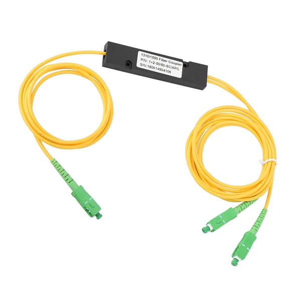 SC APC 1X2 PLC Singlemode Fiberoptisk Splitter SC/UPC PCL Splitter