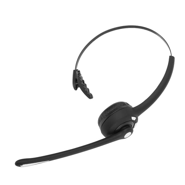 Bluetooth telefonheadset enkelt øre drejelig mikrofon trådløst forretningsheadset til bærbar computer mobiltelefon pc tablet