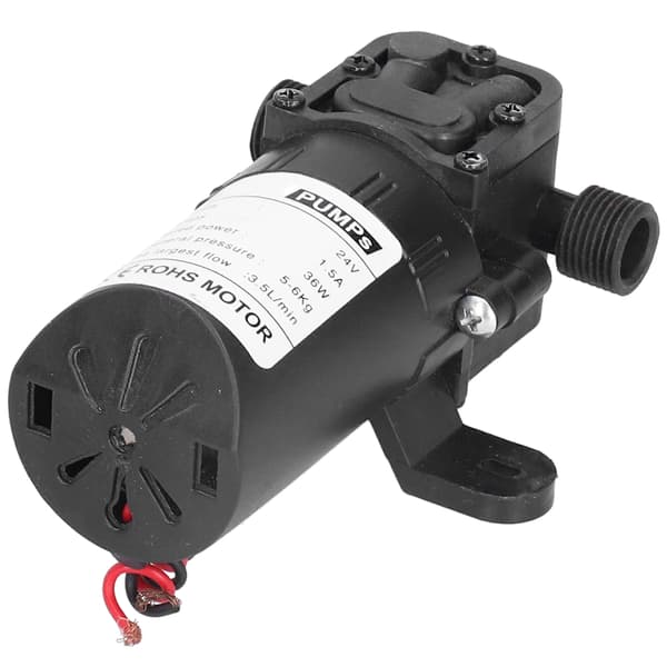 1/2\" DC24V Kalvovesipumppu 36W Itseimevä, 1.2 GPM