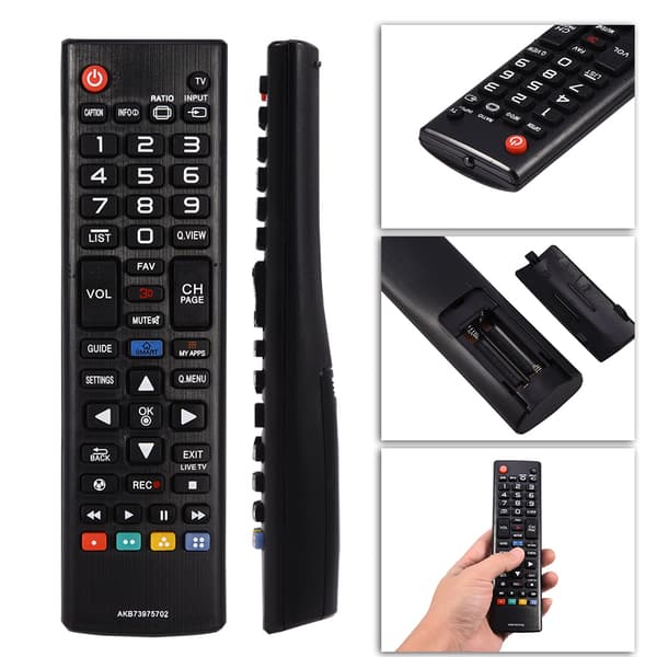 Ersättningsfjärrkontroll för LG AKB73975702 TV