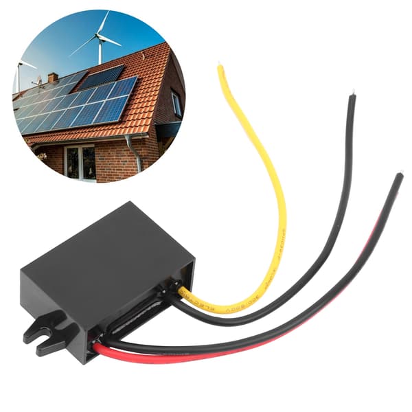 12V til 48V Step-Up Konverter 1.5A Vandtæt DC Boost Regulator til LED Strip, Kamera, Router