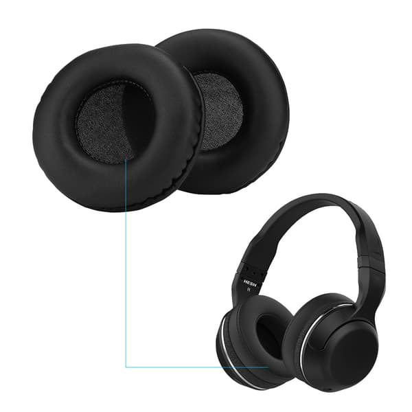 FYZ-237 Erstatningsørekopper i bomuld til Skullcandy HESH 2.0