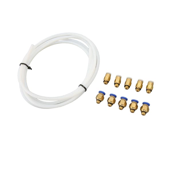 PTFE-slange med PC4 M6 KJH04 M6 pneumatiske fittings til 1,75 mm filament PLA ABS til Bambu Lab 3D-printer