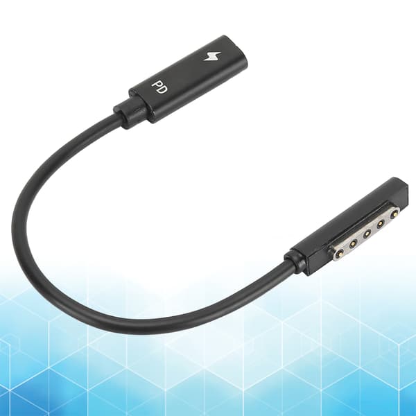 Adapterkabel Överföring Typ C PD Snabbladdning för Microsoft Surface 1/2 / RT Dator Telefon Verktyg