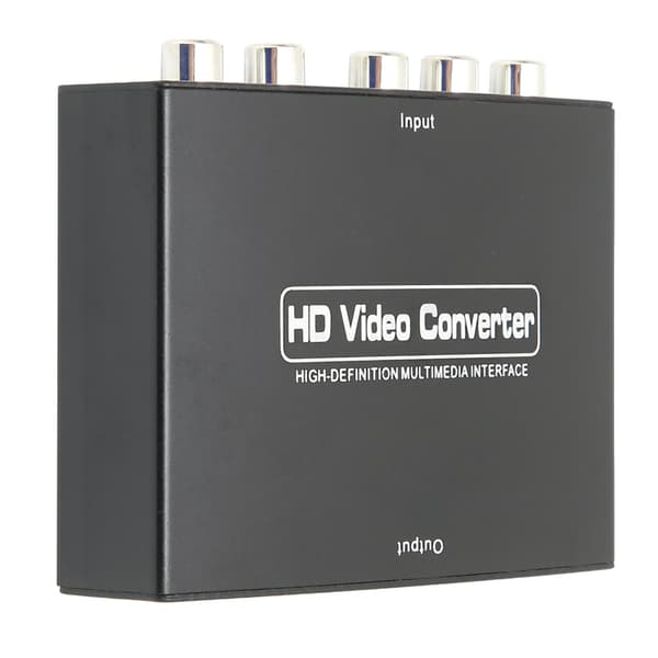 HD Multimedia Interface till 1080P YPbPr Komponent Videoomvandlaradapter för DVD-skärm