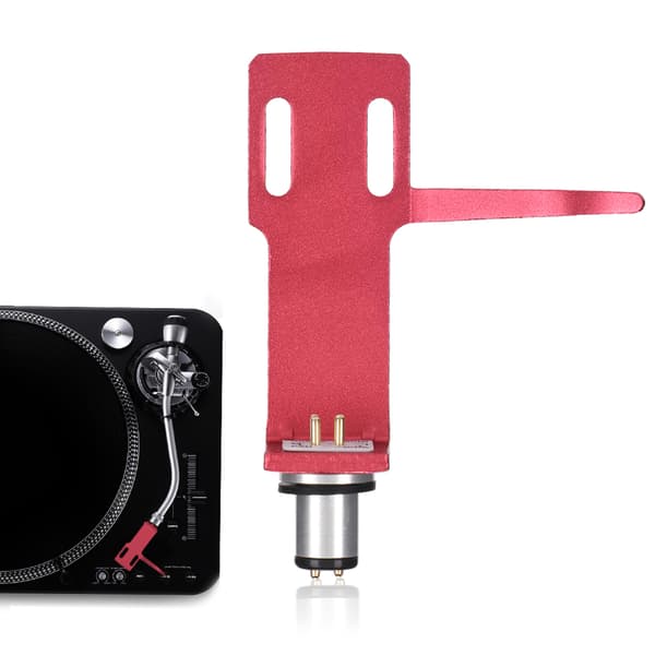 Pladespiller Fonograf Headshell High-end Phono Pickup Headshell Pladespiller Sæt Rød