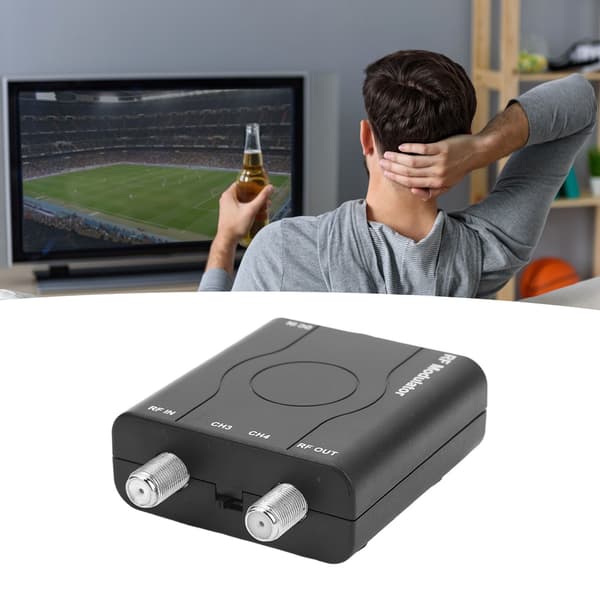 HDM61 HD Multimedia Interface til RF-modulator understøtter NTSC-formatudgang 1080P PLL-kontrol af VHF-driftsfrekvens RF-modulator