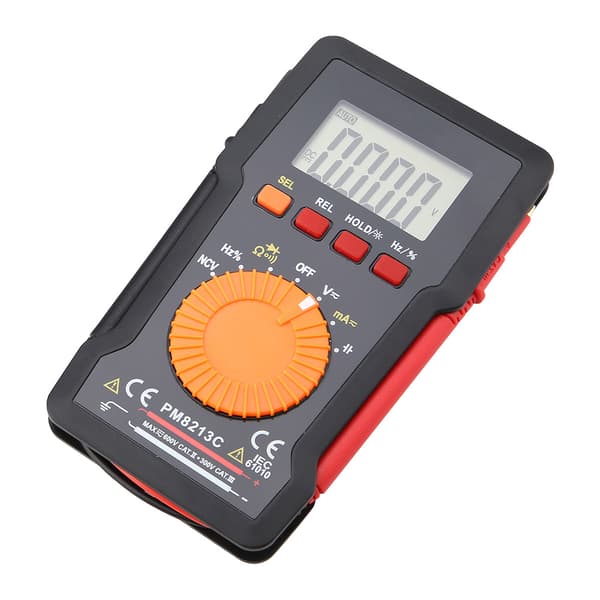 PEAKMETER PM8213C Digitalt Multimeter, Højpræcisions Auto-Ranging Tester