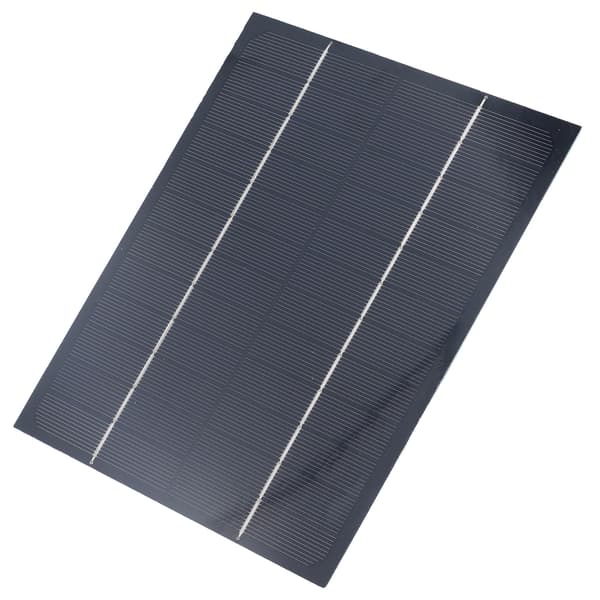 Vandtæt solpanel 6W 12V DIY solpanel til solcellelegetøj/lys/displays videnskabelige projekter