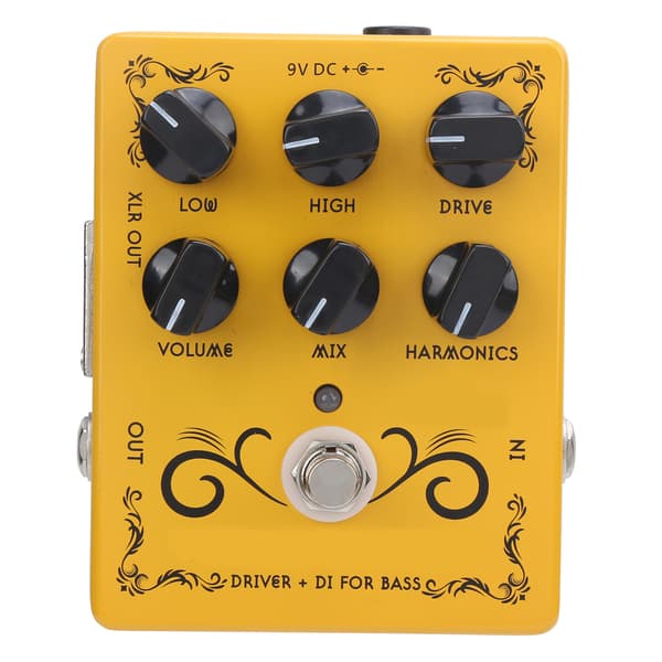 Guitar Distortion Effect Pedal Flere tilstande XLR-udgang Instrumenttilbehør CP‑60