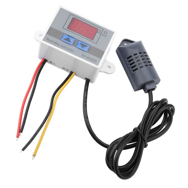 XH-W3005 Fugtighedsregulatorafbryder 0-99%RH Digital Hygrometersensor 220V