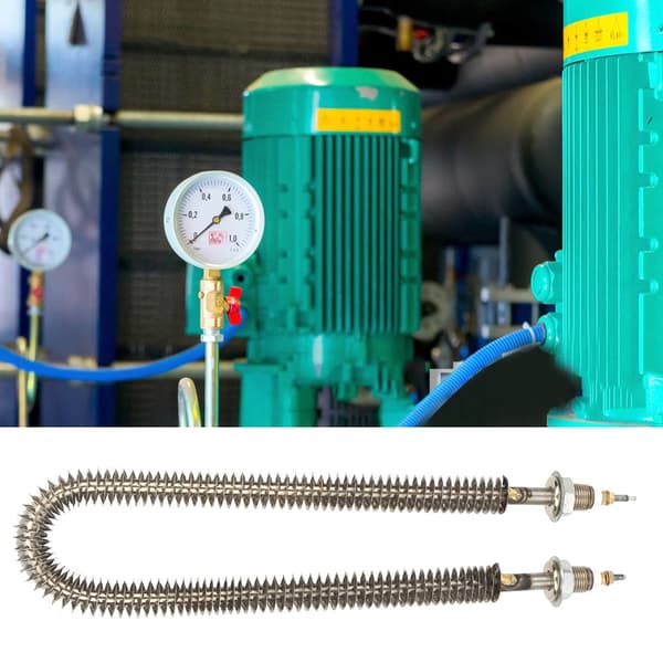 Rørformet Finnevarmelegeme 220V 1kW Rustfrit Stål U-formet Element til Ovn/Luftopvarmning