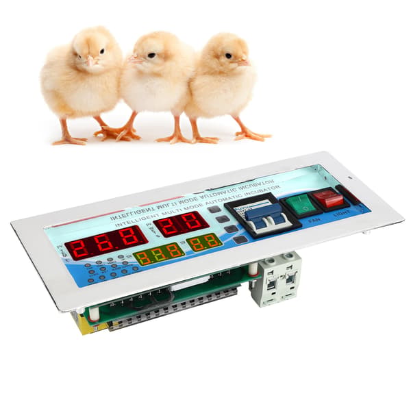 Automatisk æginkubator-controller Digital temperatur- og fugtighedscontroller tilbehør 180-240V