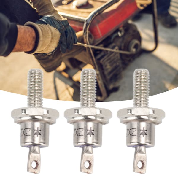 3 STK Ensretterdiode Spiral 25A Jern Høj Hårdhed Spiral Ensrettermodul Erstatning til Generator Katode