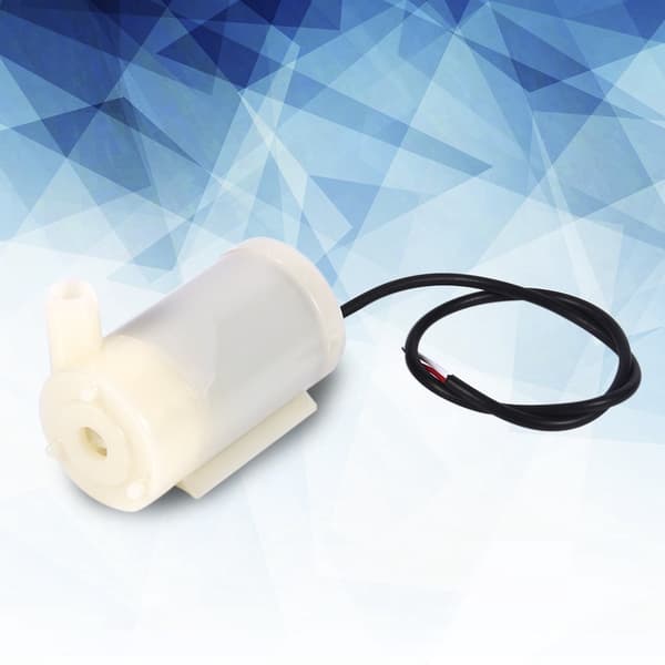 Mini dränkbar vattenpump DC 3-4,5V 100L/H Tyst horisontell akvariefiskpump