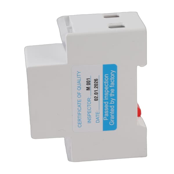5-80A DDM15SD LCD Digital Display Enkeltfaset Elektronisk Energimåler, 230V