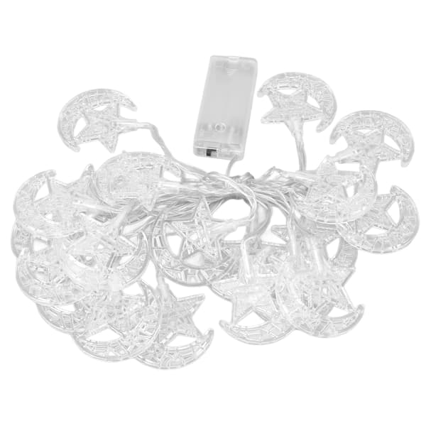 20LED Ramadan Fairy String Lights Eid Mubarak Indretning 3M til bryllupsfødselsdagsfest