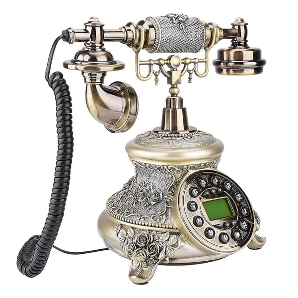 MS-5700D EU Retro Style Fasttelefon Hemmakontor Skrivbordstelefon