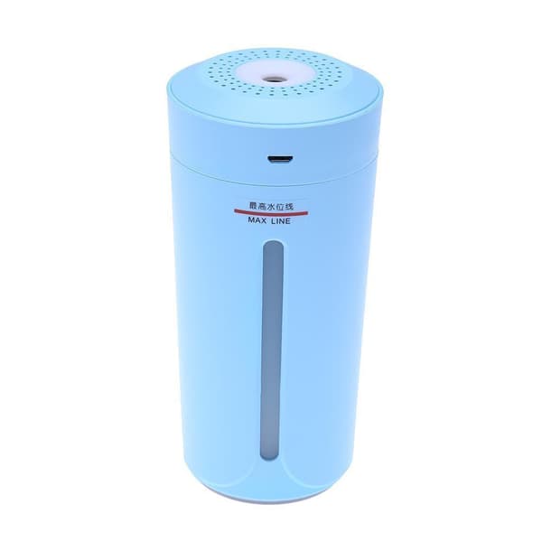 Bärbar USB LED Ultraljud Hem Kontor Bil Luftfuktare Luftspridare Renare Atomizer