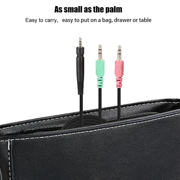 Spelhörlurskabel för Sennheiser G4ME ONE / PC 373D / PC37X GSP350 / 500 / 600 PC-version