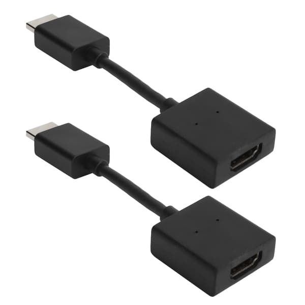 2 st hane till hona förlängningskabel HD Multimedia Interface Stöd 4K hög upplösning