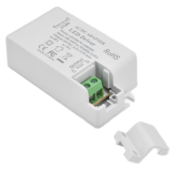 12W LED-driver lavspændings konstantstrøm LED-transformer til strip-lys