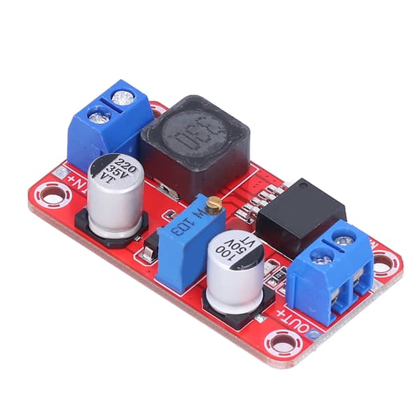 Högströms 5A DC-DC Step Up Boost Converter Modul XL6019 Justerbar Spänningsregulator Strömförsörjning