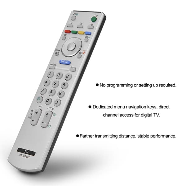 Ersättningsfjärrkontroll TV-kontroll för Sony RMED007