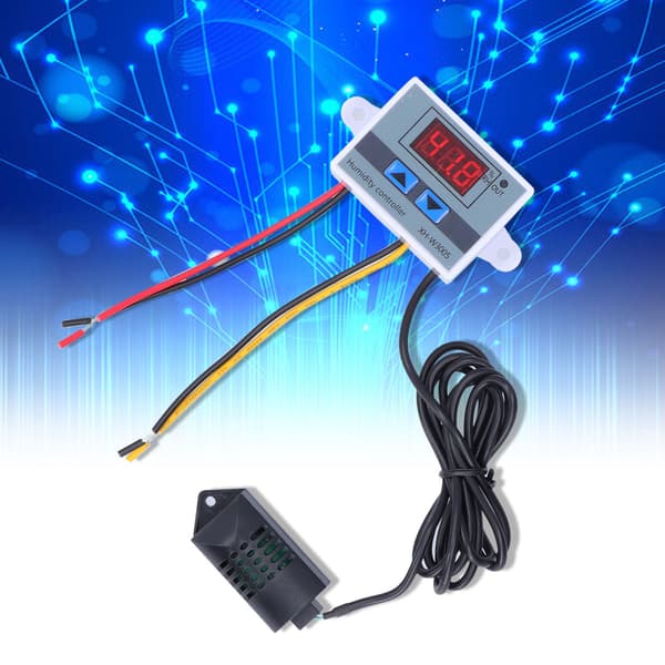 Fugtighedsregulator Mikrocomputer Digital Termostat Sensor til Drivhus Champignon Dyrkning