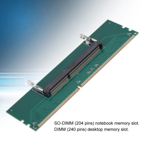 DDR3 Notebook Hukommelse til Desktop Hukommelse Adapter Konverteringskort 240 til 204P