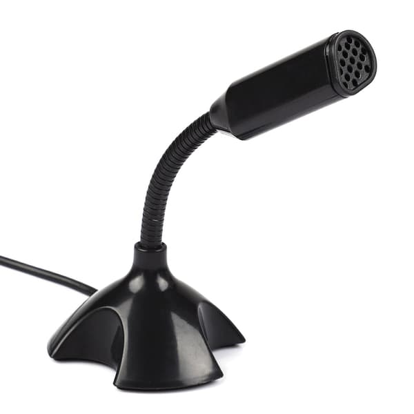 Mini Kondensator USB 2.0 Mikrofon Fleksibel Bordstativ Mikrofon til PC Bærbar