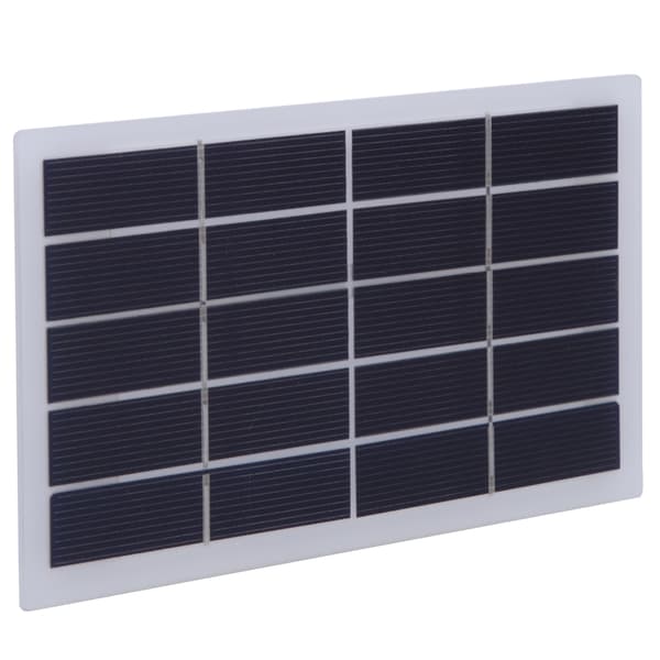 2W 5V Polykrystallinsk Silicium DIY Solpanel Letvægts med Klips 173x99x2MM (2W 5V Klips)