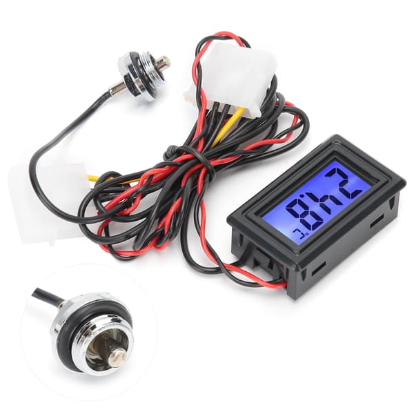 Vandkøling Termometer Digitalt Display Computer Temperaturmåler WDXS-DT 5V-24V