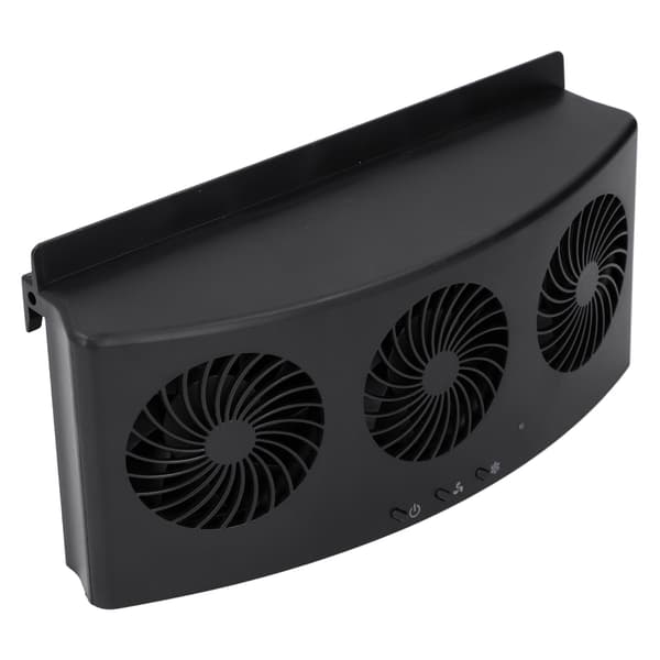 Biludstødningsventilator Luftcirkulation USB-drevet Bilrudeventilator til lugtfjernelse Varmedissipation