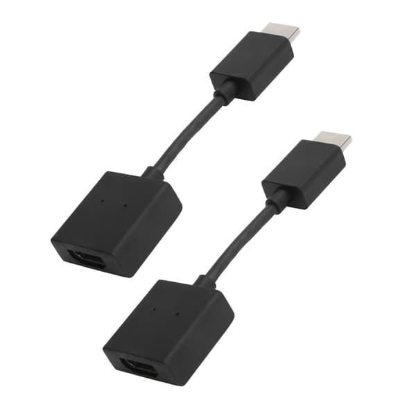 2 st hane till hona förlängningskabel HD Multimedia Interface Stöd 4K hög upplösning